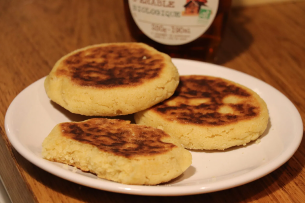 Galette Semoule à la Poêle sans Pétrissage