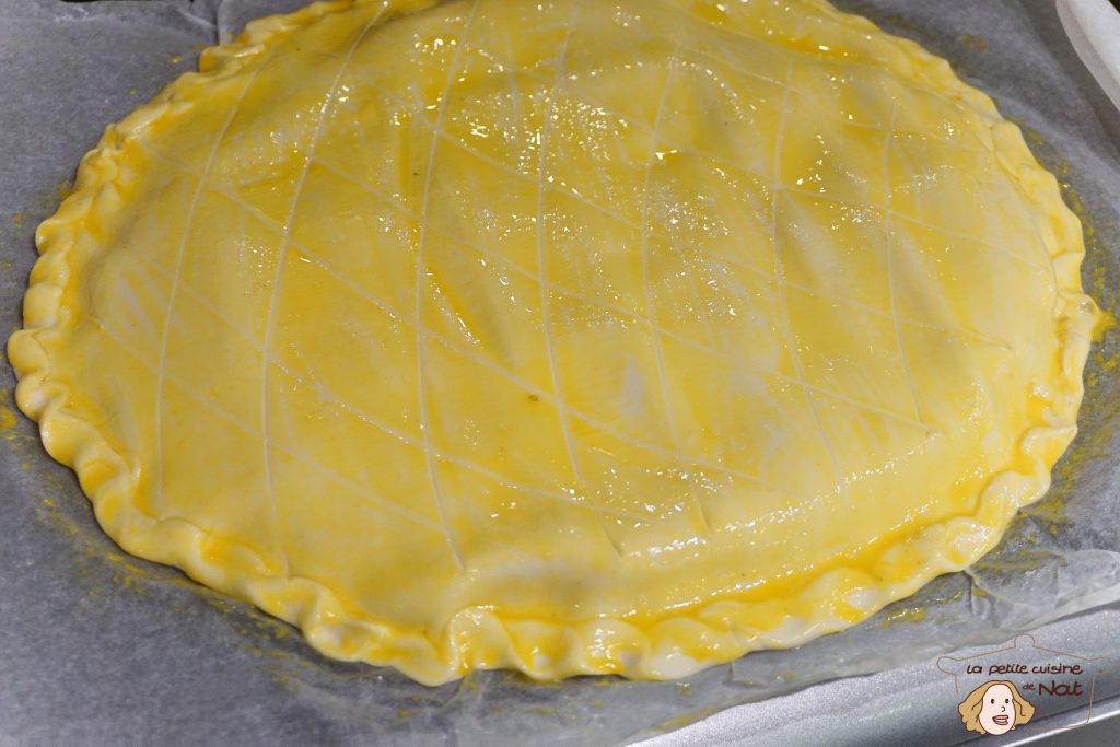 Galette des rois ou tarte frangipane à l'ancienne