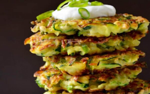 Galettes de courgettes râpées