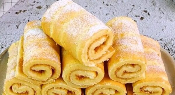 Gateau roulé au miel