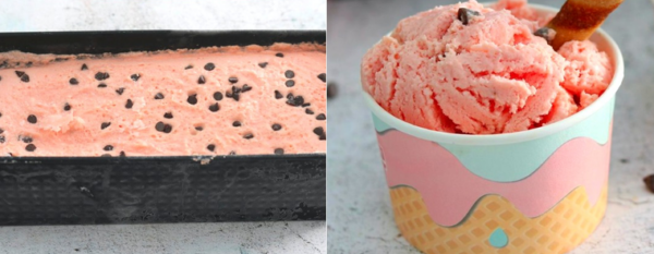 Glace à la pastèque : fraîche et crémeuse, un régal lors des chaudes après-midi d’été !