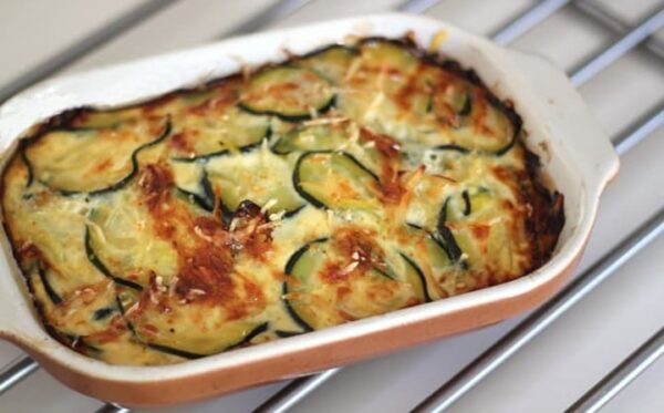 Gratin courgettes oignons excellente recette