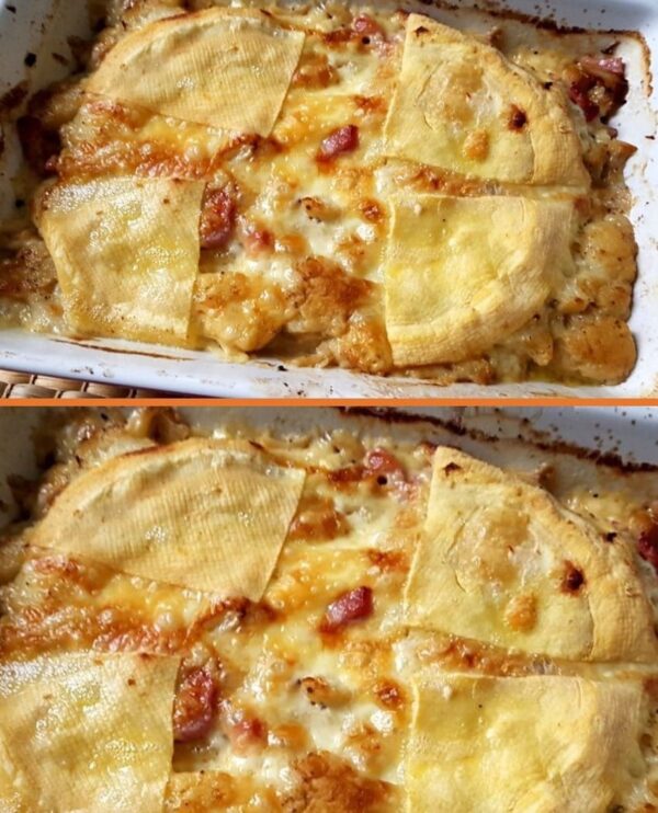 Gratin de choux fleur façon tartiflette