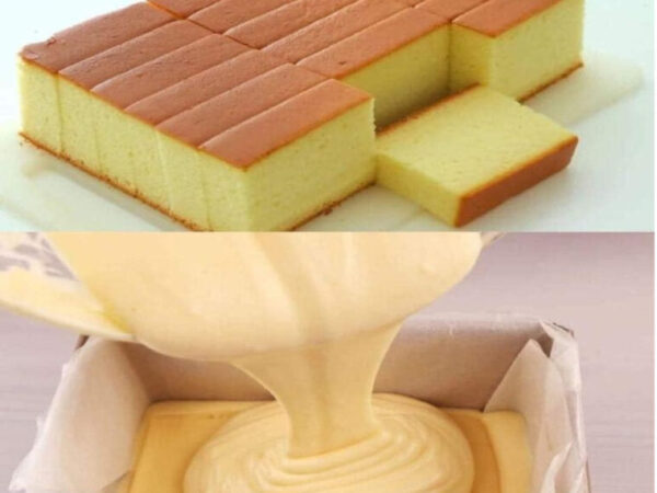 Gâteau Castella au Lait Condensé