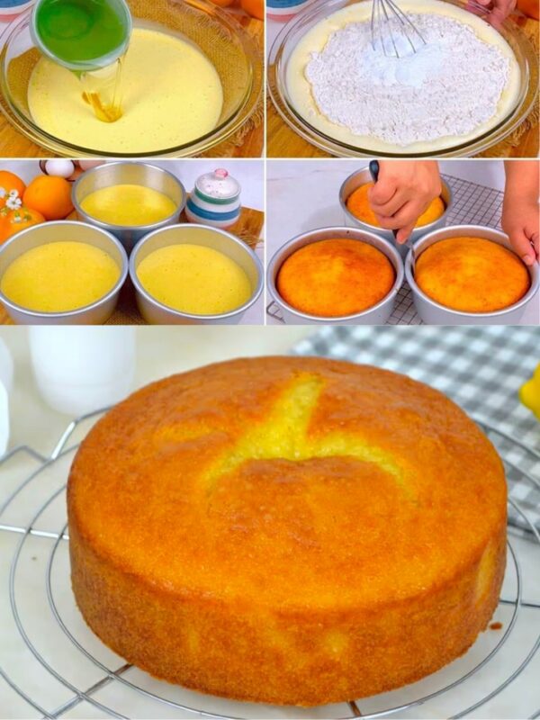 Gâteau Fondant à l’Orange