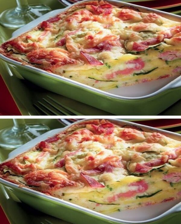 Gâteau Invisible Courgettes, Jambon Cru et Beaufort : Une Délicieuse Fusion de Saveurs