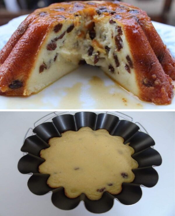 Gâteau à La Semoule & Raisins Secs