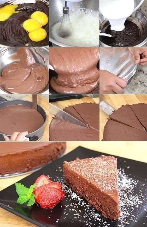 Gâteau Mousse au Chocolat