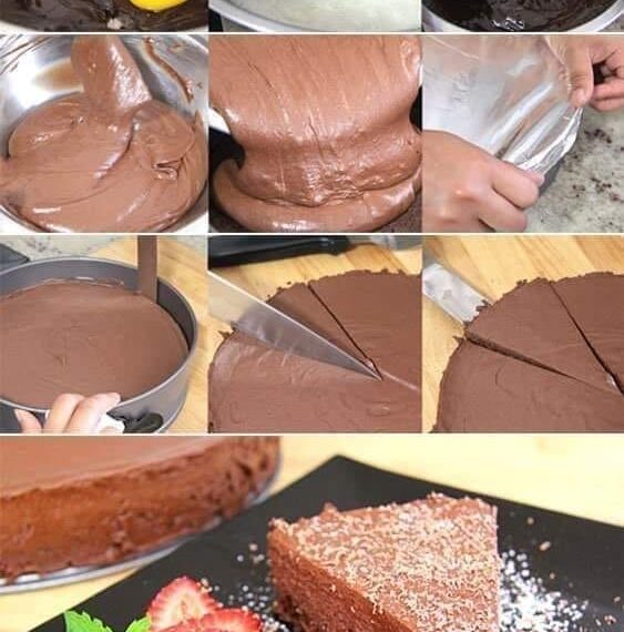 Gâteau Mousse au Chocolat
