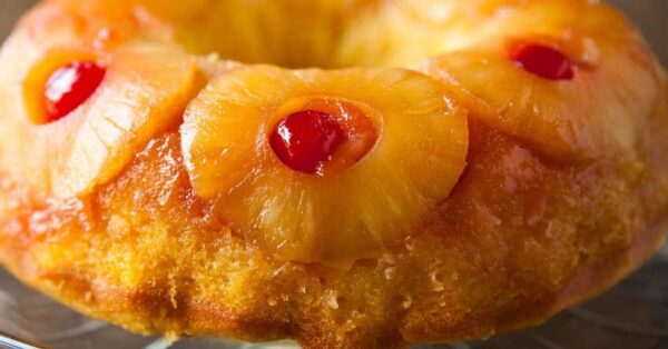 Gâteau Renversé à l&rsquo;Ananas : Une Douceur Réconfortante Sans Sucre