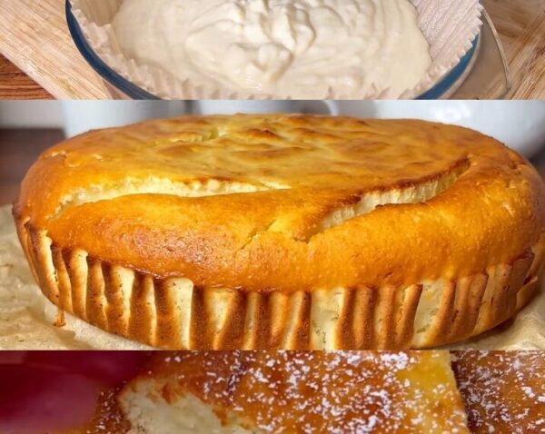 Gâteau au Citron à l’Italienne / SANS FARINE, SANS LEVURE ! Fondant en bouche !