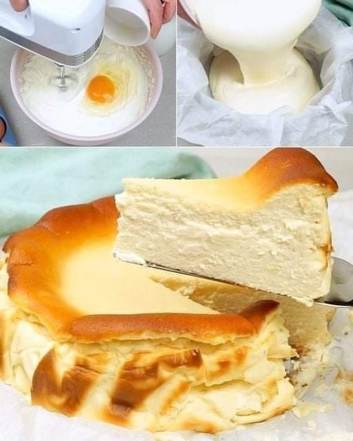Gâteau au fromage basque