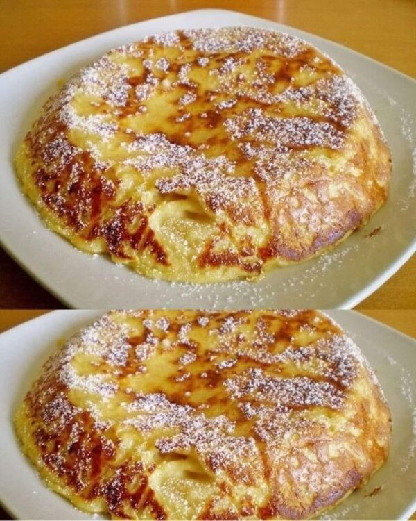 Gâteau aux pommes à la poêle