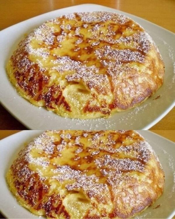 Gâteau aux pommes à la poêle