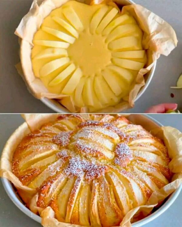 Gâteau aux pommes moelleux et ultra rapide