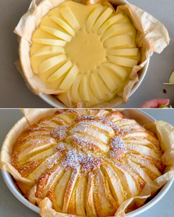 Gâteau aux pommes moelleux et ultra rapide