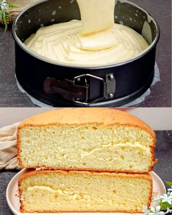 Gâteau avec seulement 3 ingrédients