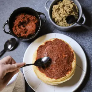 Gâteau de Crêpes Salées depuis recettemoderne.com