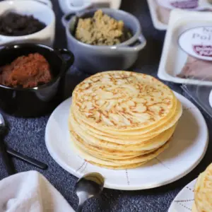 Gâteau de Crêpes Salées depuis recettemoderne.com