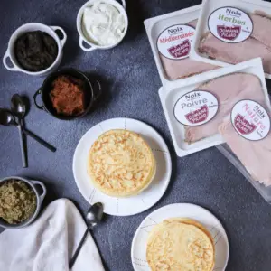 Gâteau de Crêpes Salées depuis recettemoderne.com