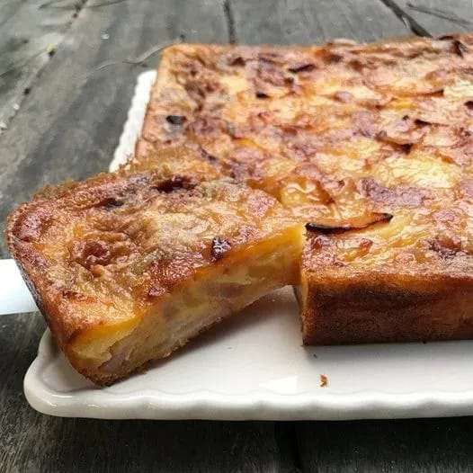 Gâteau fondant pommes poires