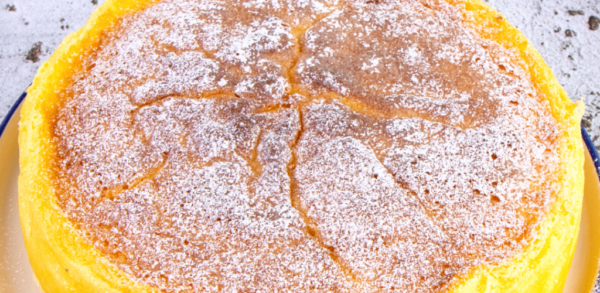 Gâteau japonais avec seulement 3 ingrédients : moelleux et moelleux !