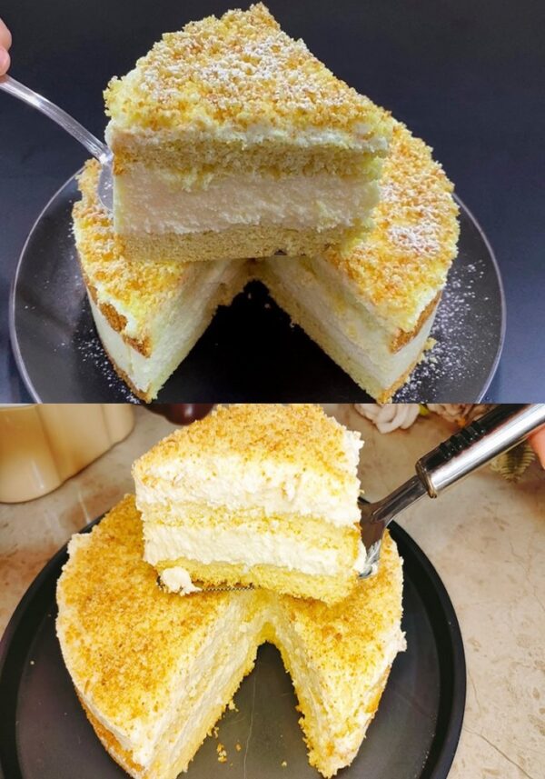 Gâteau à la crème d’orange