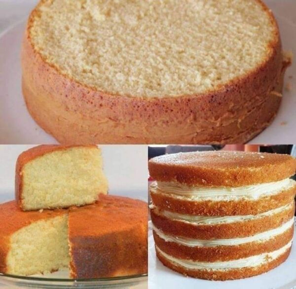 Gâteau éponge simple