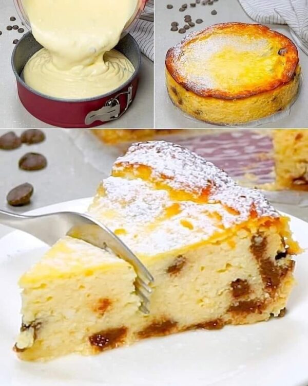 Gâteau ricotta magique au zeste de citron