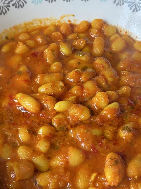 Haricots blancs à la sauce Tomate