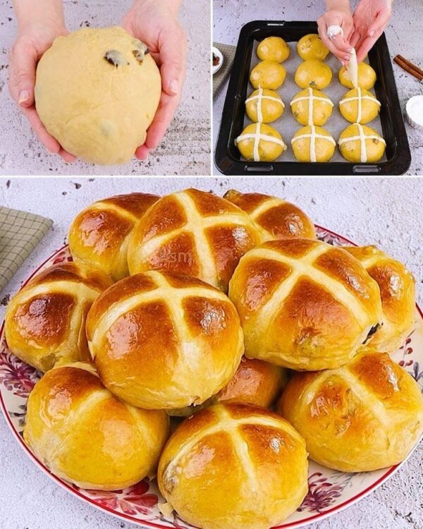 Hot cross buns : la recette facile pour les réaliser à la maison !