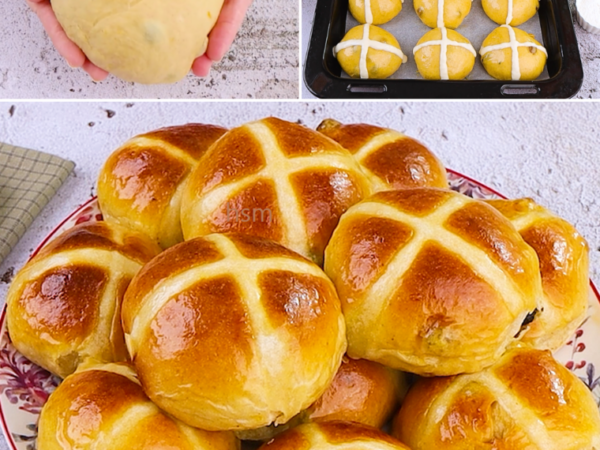 Hot cross buns : la recette facile pour les réaliser à la maison !
