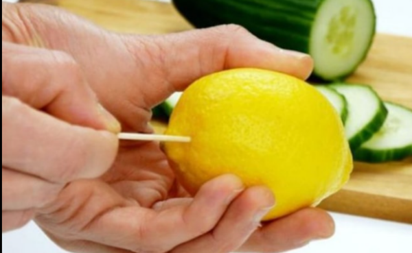 Insérez 4 cure-dents dans un citron et attendez 5 jours : inattendu ce que vous verrez
