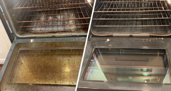 Je ne pense même plus à récurer un four SALE : un ami m’a montré cette astuce et maintenant il est comme neuf, sans effort !