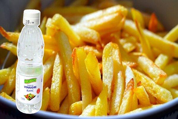 L’Astuce au Vinaigre pour Préparer des Frites Croustillantes
