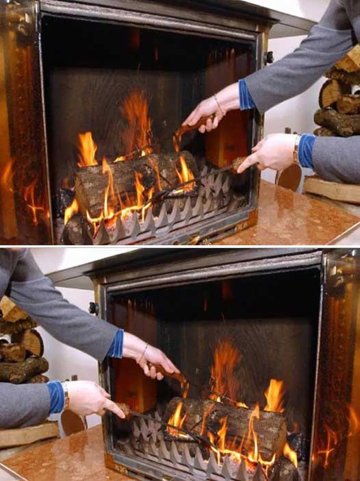 L’Astuce de Ramoneur Pour Faire Tenir un Feu de Cheminée TOUTE la Nuit