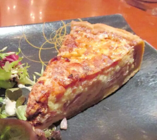 La Quiche Lorraine originale sans fromage