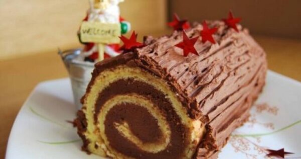 La bûche De Noël vite fait en 15 minutes chrono !