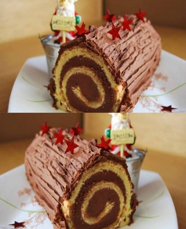 La bûche De Noël vite fait en 15 minutes chrono !