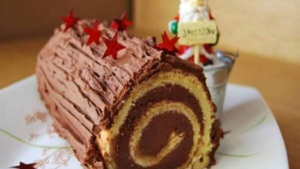 La bûche De Noël vite fait en 15 minutes chrono !