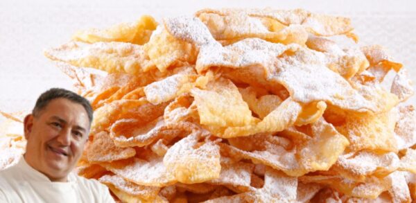 La ricetta delle chiacchiere di Carnevale di Sal De Riso