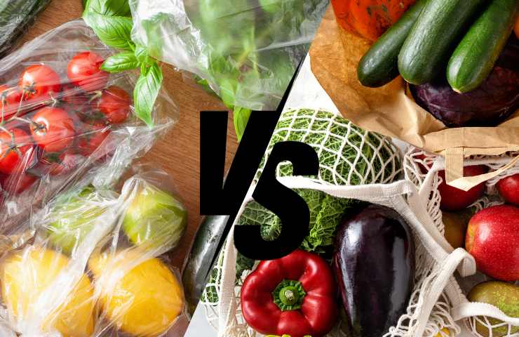 légumes emballés vs légumes en vrac