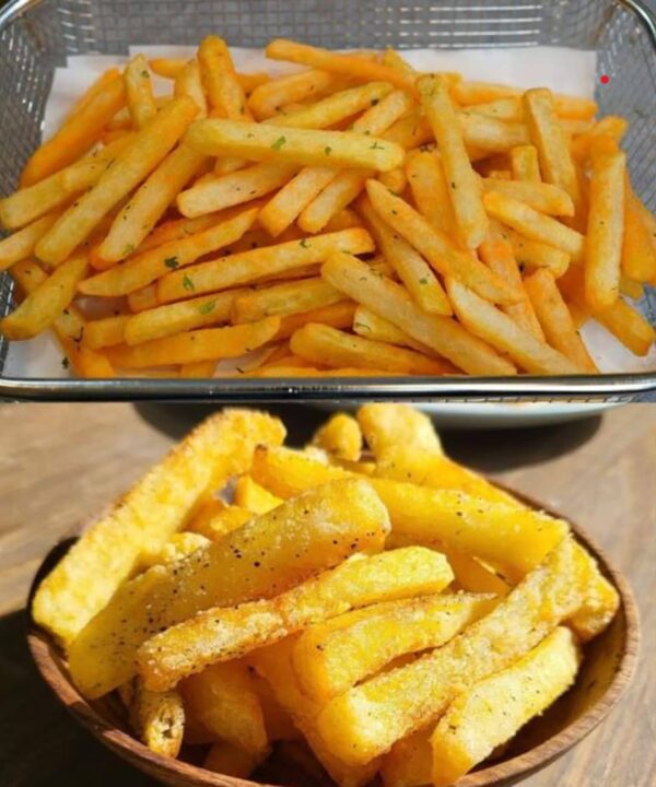 L’astuce de la fécule de maïs pour des frites croustillantes