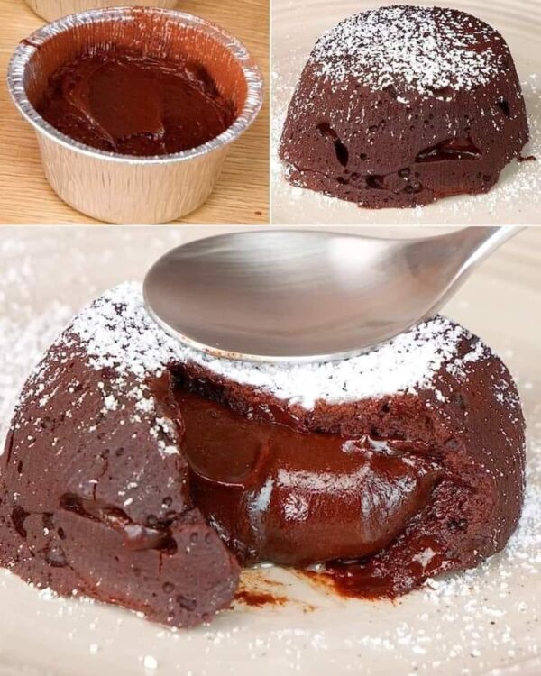 Lava cake fondant au chocolat