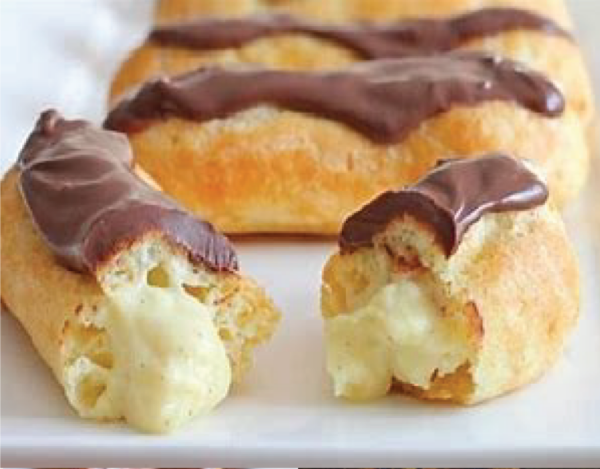 L’éclair au chocolat, le dessert qui va vous faire fondre