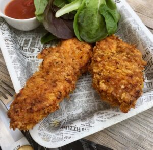 Le Poulet Pané Parfait depuis recettemoderne.com