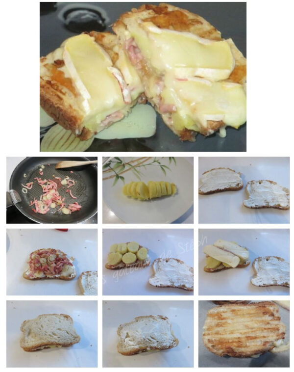 Le croque monsieur montagnard