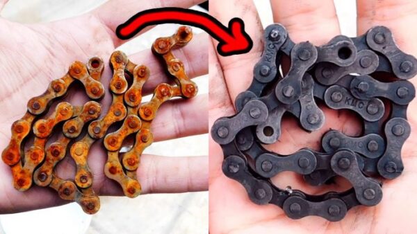 Le moyen le plus efficace de récupérer des objets rouillés en 5 minutes