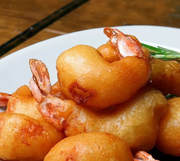 Les beignets de crevettes