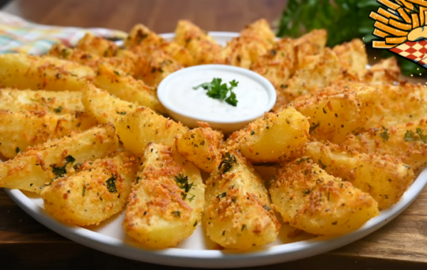 Les pommes de terre sont croustillantes et délicieuses de cette manière simple!